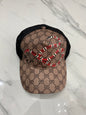 Beige Snake Cap